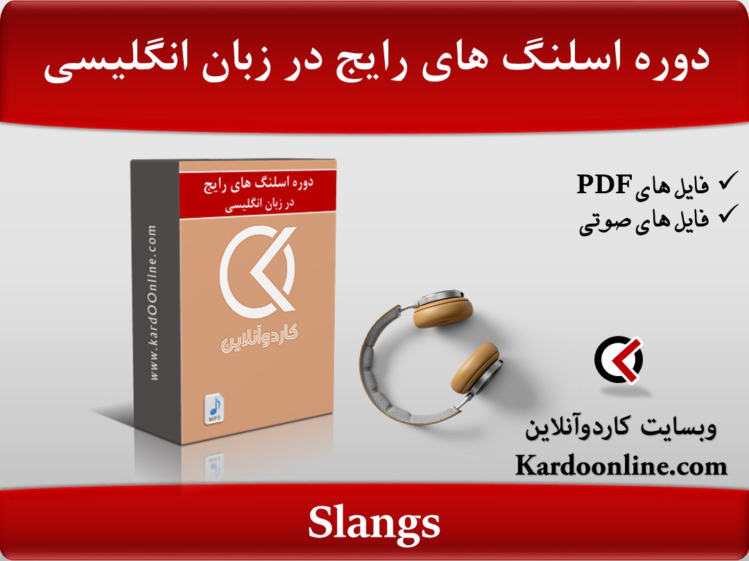 دوره اسلنگ های رایج (Slang ها) در زبان انگلیسی